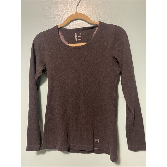 Arc'teryx Women's Sirrus Long Sleeve Shirt Charcoal Gray Size Small Layering - Picture 1 of 4